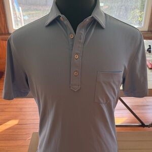 Peter Millar Light Blue Polo Shirt
